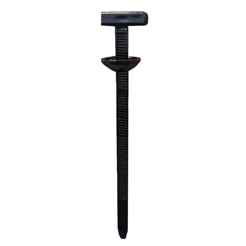 Heavy-Duty Nylon Self-Locking Zip Ties with Buckle & Pin Button