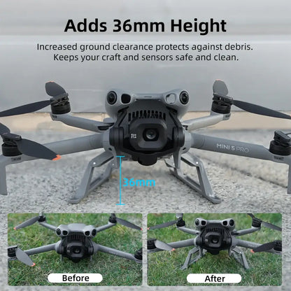 Height-Adjustable Landing Gear for DJI Mini 5 Pro
