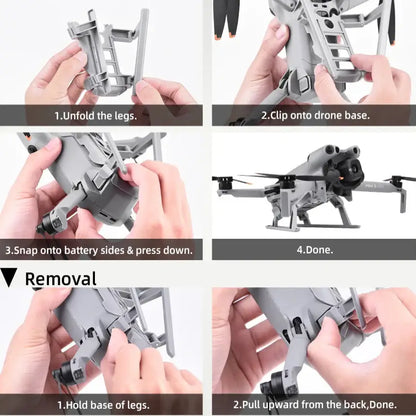 Height-Adjustable Landing Gear for DJI Mini 5 Pro