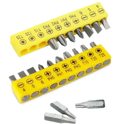 Hex Bit Set for Electric Drills (10Pcs)