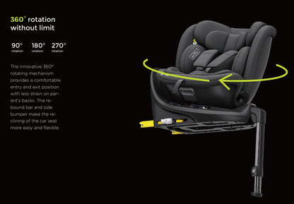 360° Rotating Baby Car Seat – Baby Brightness ProtecMax Pro Blue - image 7