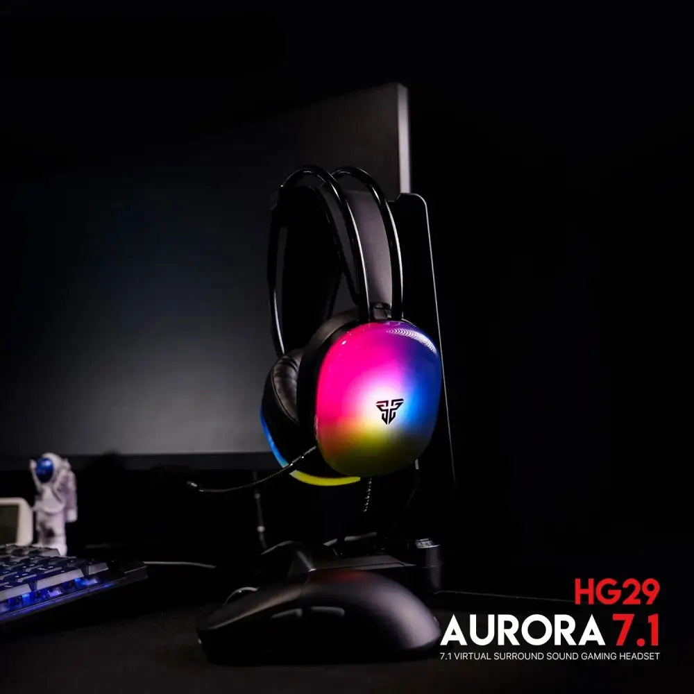 HG29 7.1 Wired Gaming Headset with RGB & 50mm Drivers