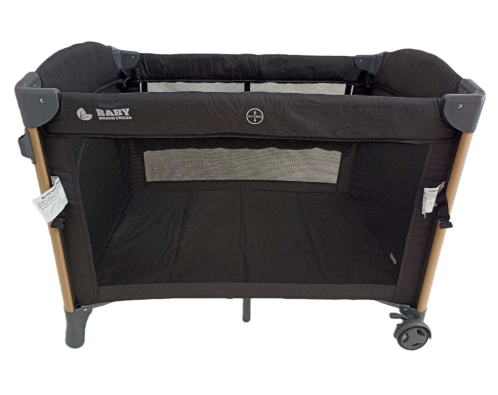 Baby Brightness 4 in 1  Baby Portacot Grey