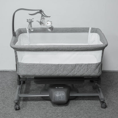 Pre-order Baby Brightness ZYLA Electric Baby Bassinet Bedside Sleeper – Grey
