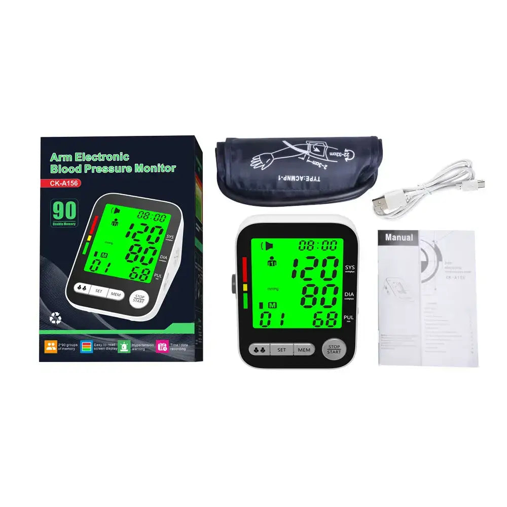 High-Accuracy Digital Sphygmomanometer – Arm Blood Pressure Monitor