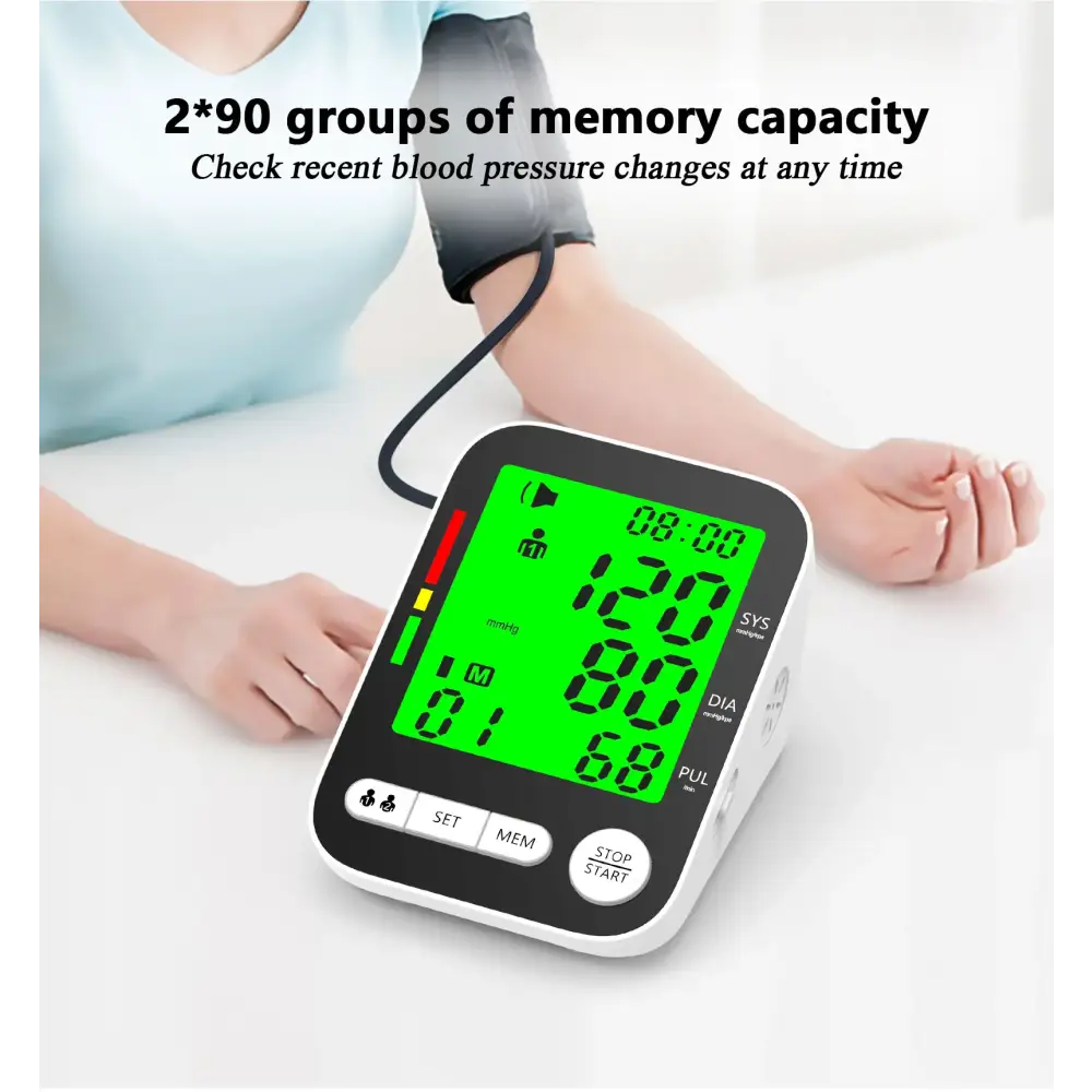 High-Accuracy Digital Sphygmomanometer – Arm Blood Pressure Monitor