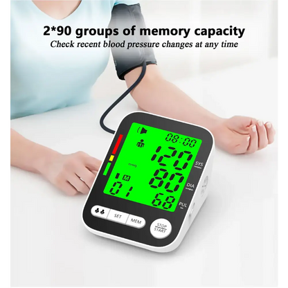 High-Accuracy Digital Sphygmomanometer – Arm Blood Pressure Monitor