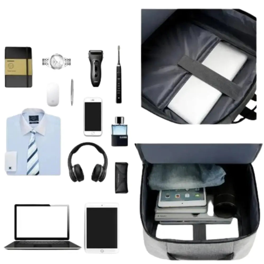 High-Capacity Waterproof Laptop Bag