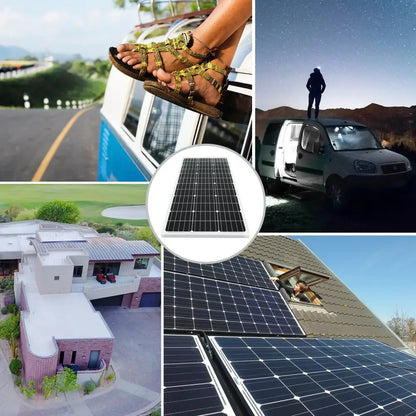 High-Efficiency 18V Rigid Solar Panel 1000–3000W (different sets available)