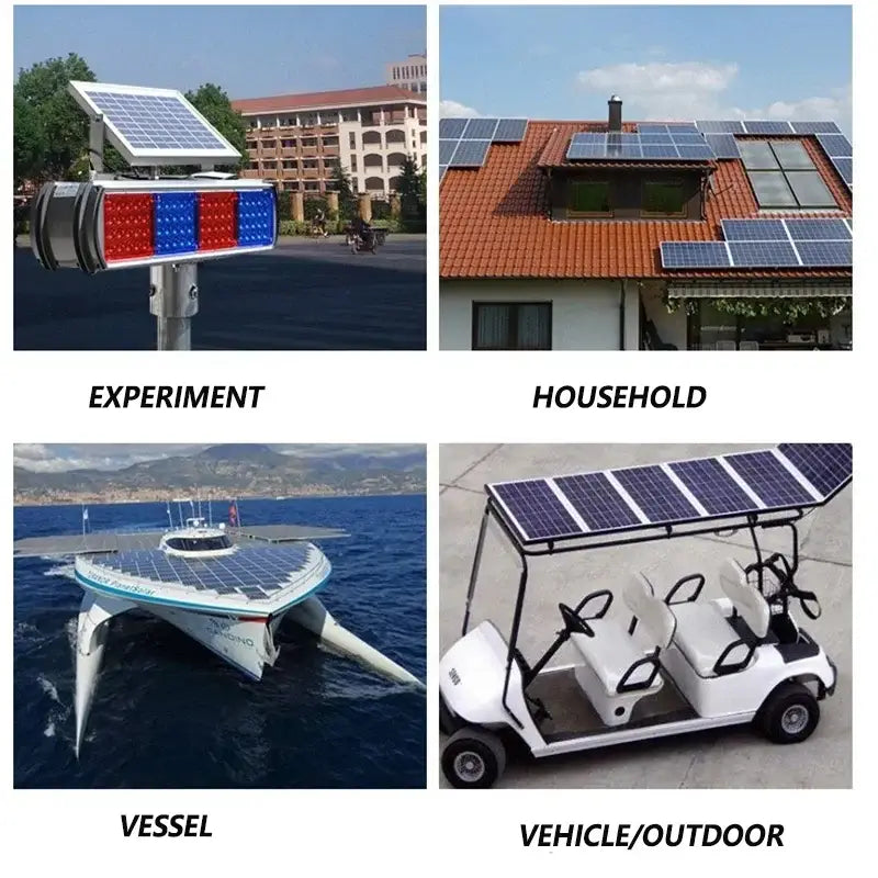 High-Efficiency 18V Rigid Solar Panel 1000–3000W (different sets available)