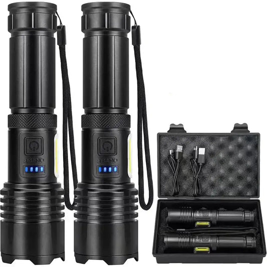 High Power Rechargeable LED Flashlight