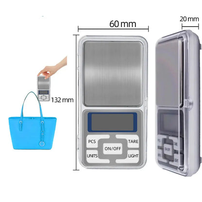 High Precision Digital Pocket Scale (6 sizes available)