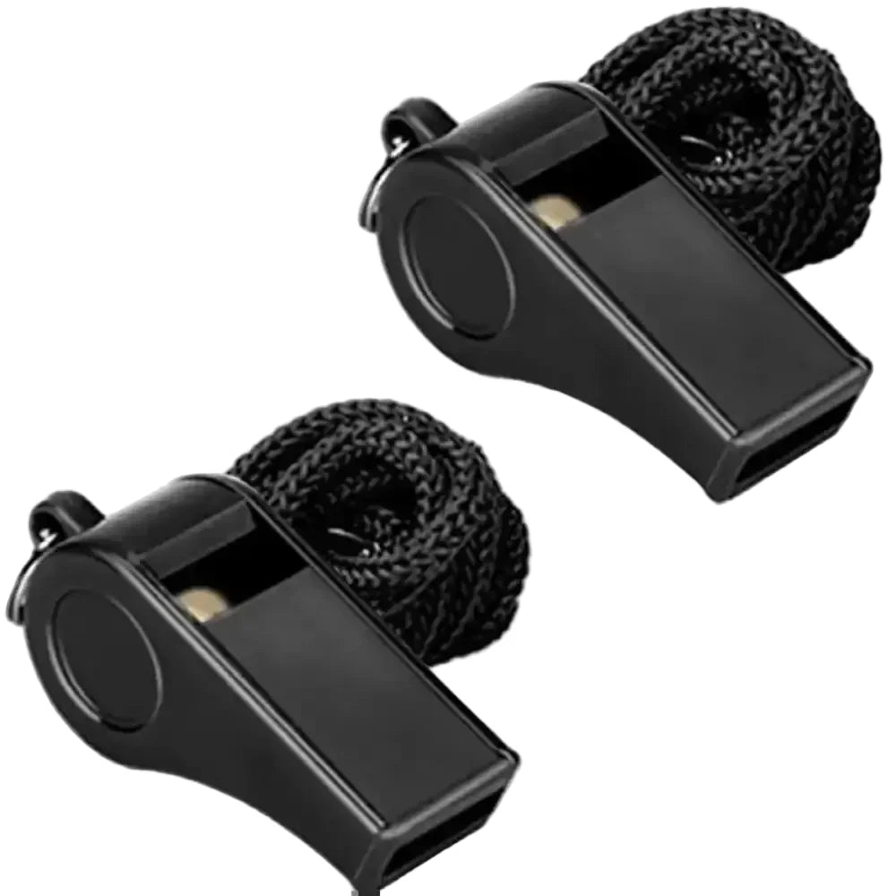 Black Referee Whistle