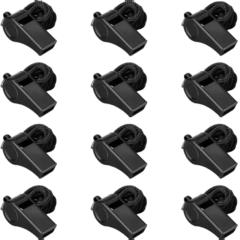 Black Referee Whistle