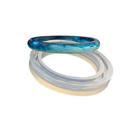 Round Silicone Resin Mold Mould DIY Bracelet Bangle Jewelry Tool