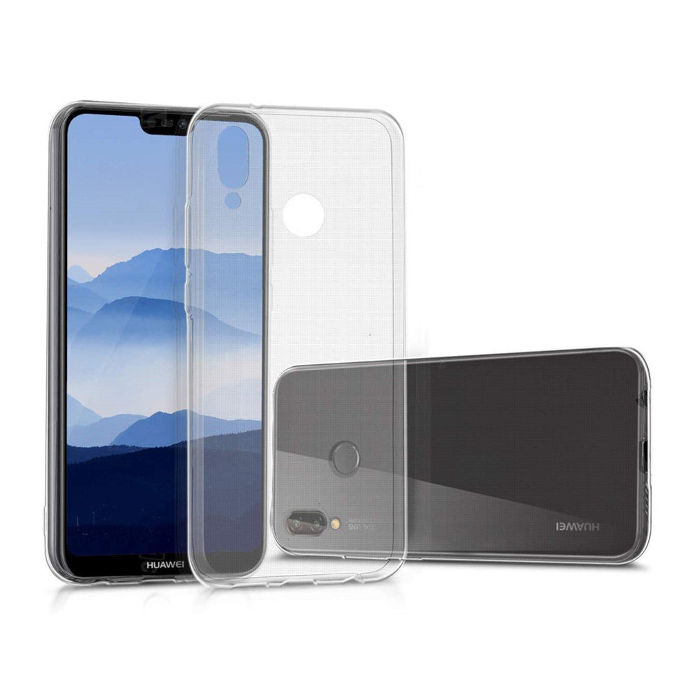 Huawei P20 Lite Case Soft Gel TPU Clear Slim Ultra Thin - salelink.co.nz