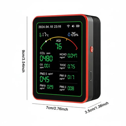Home Air Quality Monitor – 15-in-1 Gas Detector