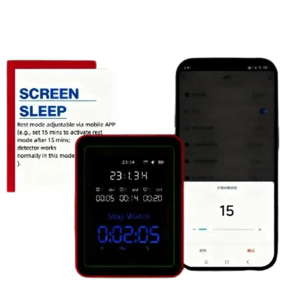 Home Air Quality Monitor – 15-in-1 Gas Detector