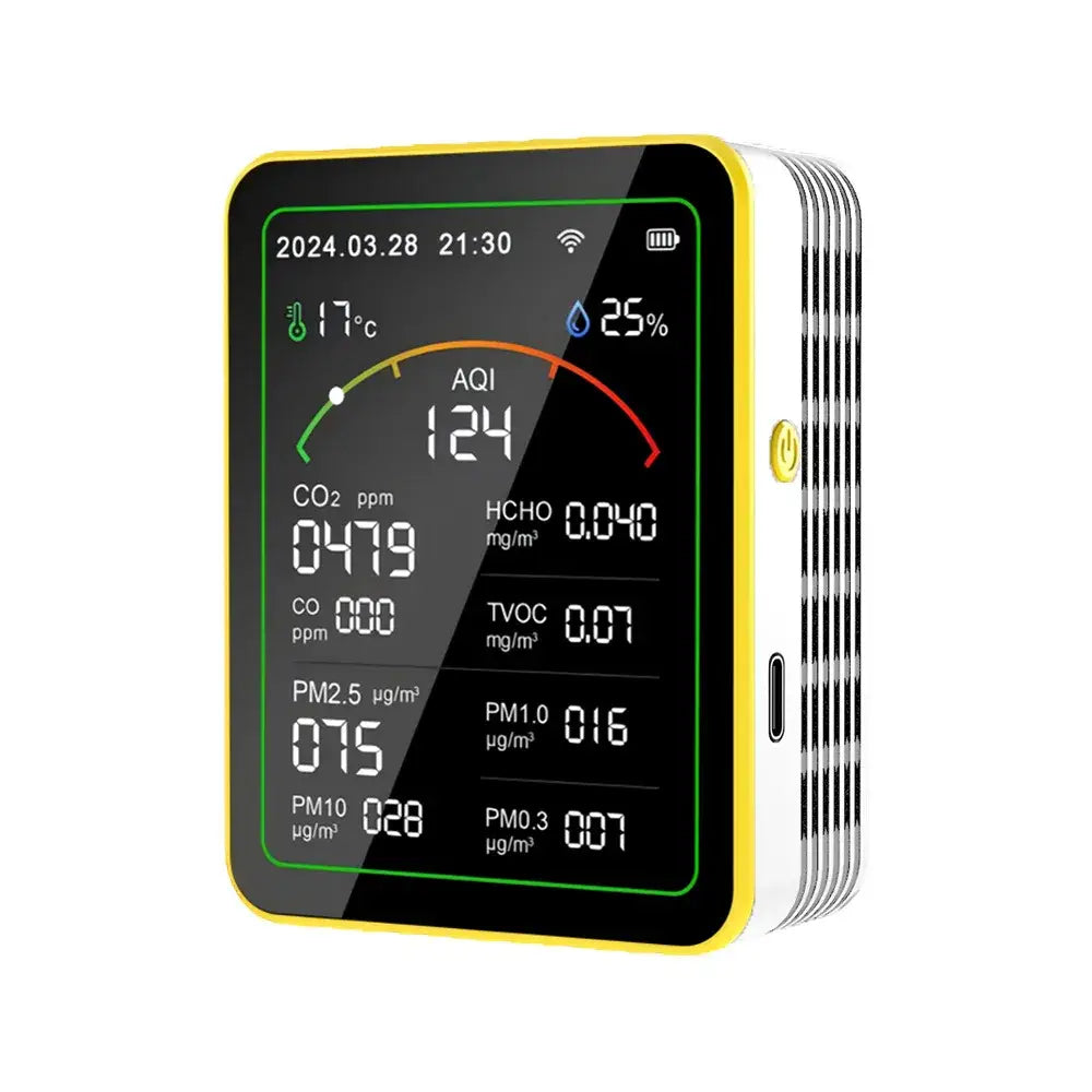 Home Air Quality Monitor – 15-in-1 Gas Detector