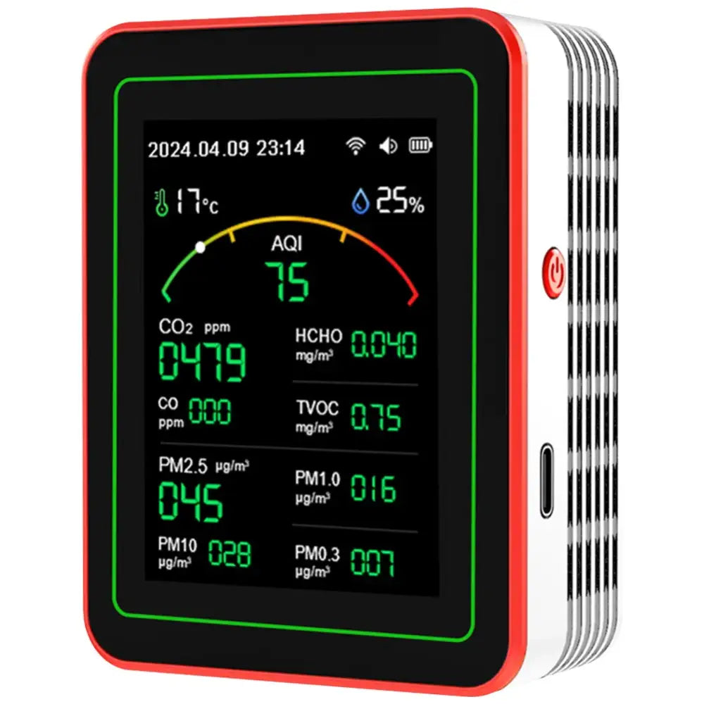 Home Air Quality Monitor – 15-in-1 Gas Detector