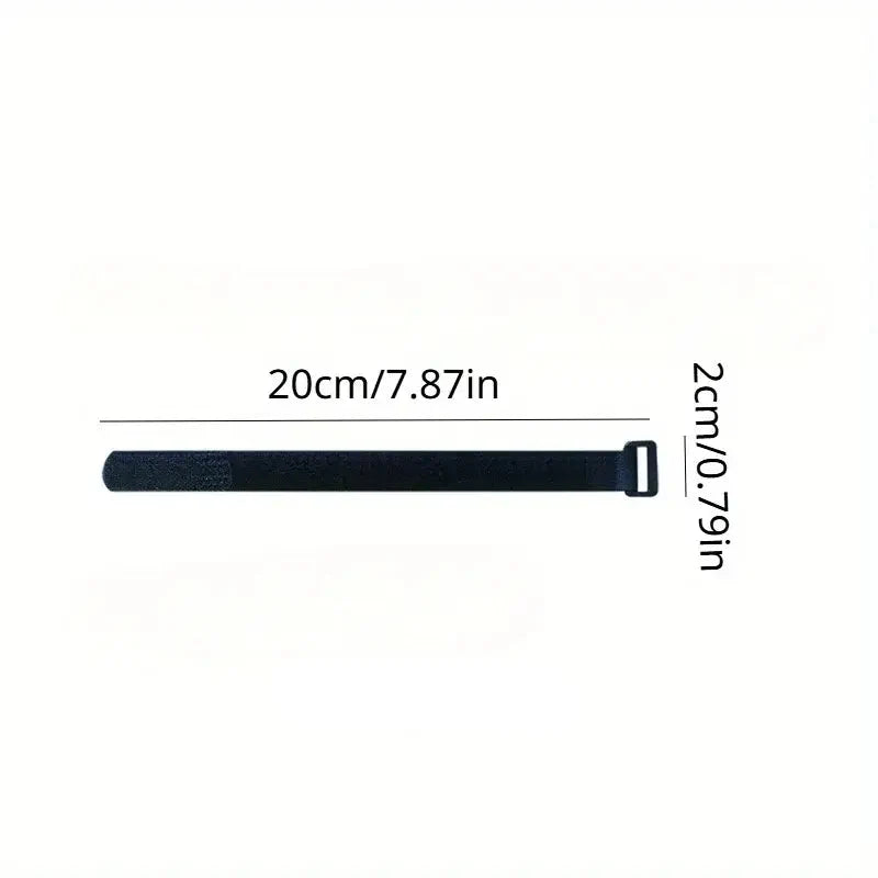 Reusable Nylon Hook & Loop Cable Securing Straps (20cm/50cm)
