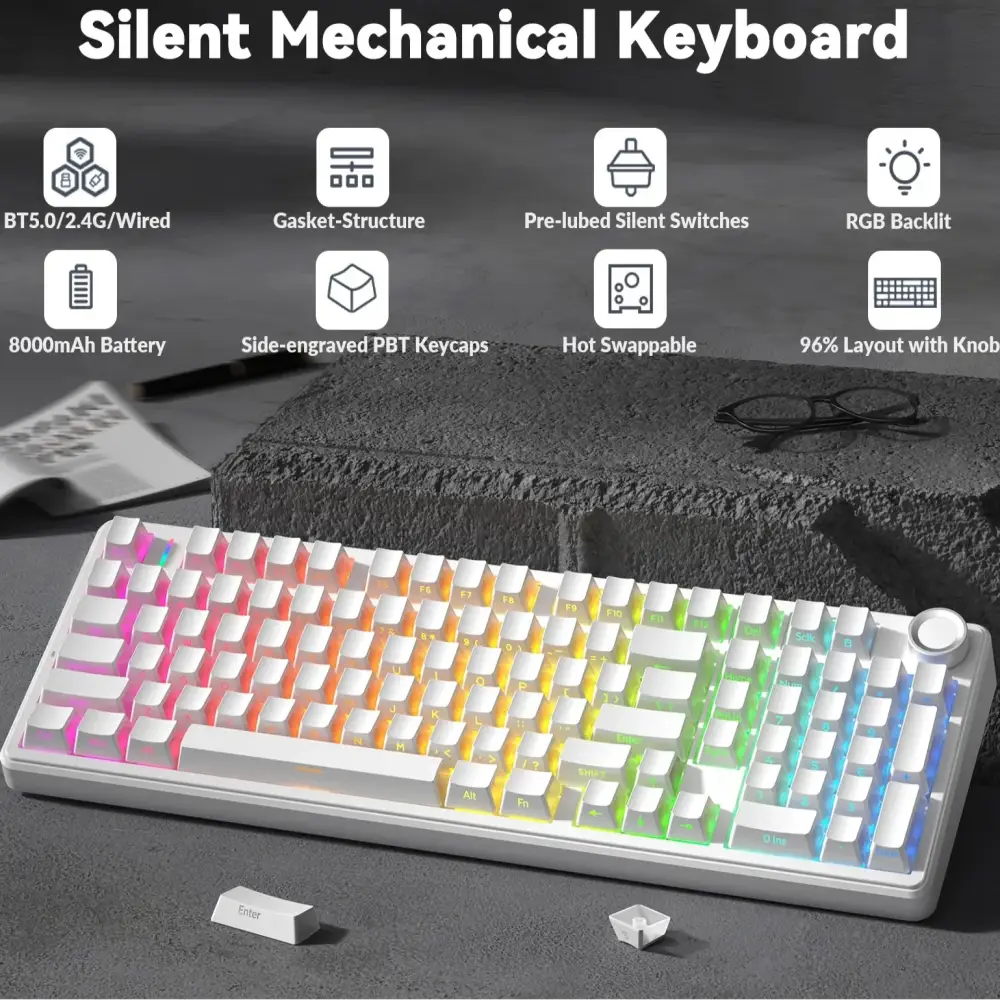 Hot-Swap RGB Mechanical Gaming Keyboard (different models available)