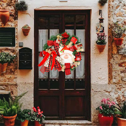 38cm Christmas Wreath Decoration