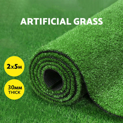 2X5M Artificial Grass 30MM 10M2