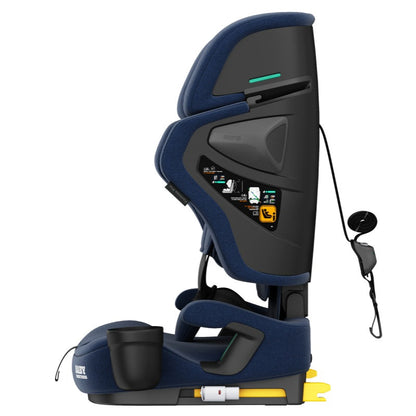 Baby Brightness Fortress Pro Portable Travel Booster Car Seat Blue - image 4