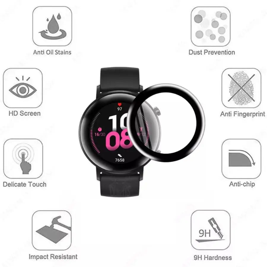 Screen Protectors for Huawei GT 2 (42mm) (Pack of 5)