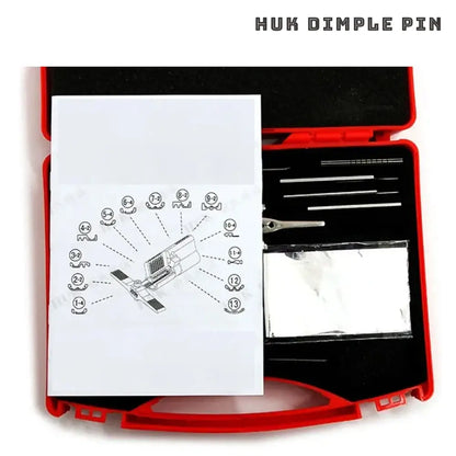 HUK Dimple Pin Impressioning Set With Protection Case
