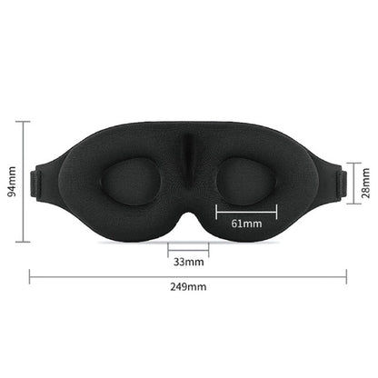 Travel Sleep Eye Mask 3D Memory Foam Padded Light Sleeping Blindfold