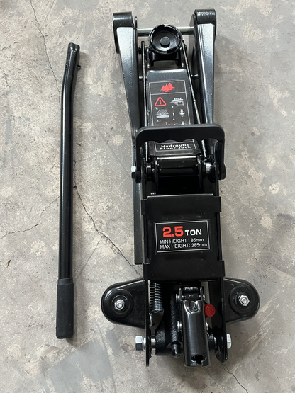 2.5 Ton Hydraulic Floor Jack Low Profile Car Trolley Jack Lift 85-385MM