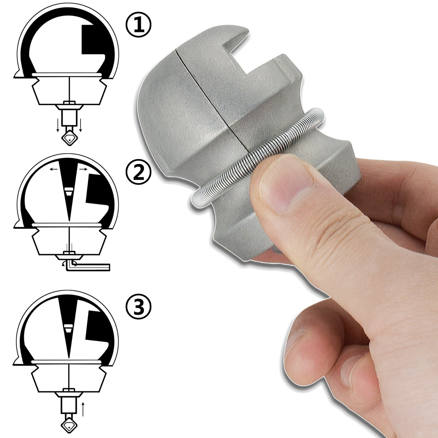 Trailer Coupling Hitch Lock