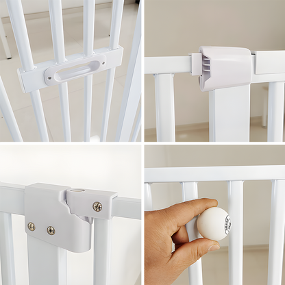 Extra Tall 150cm Pet Security Gate Safety Guard Adjustable