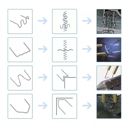 Welding Staples 1200pcs Hot Stapler Staples