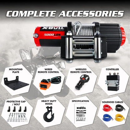 X-BULL Electric Winch 5000LBs