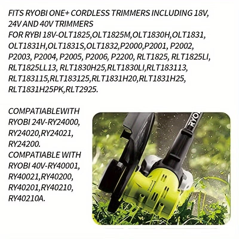 AC14RL3A String Trimmer Spool for Ryobi Weed Wacker String (12+3Pack)