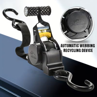 Retractable Auto Ratchet Strap