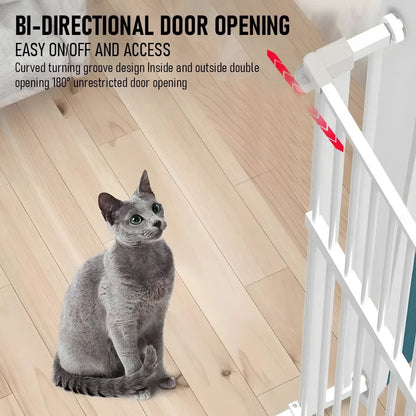 Extra Tall 150cm Pet Security Gate Safety Guard Adjustable