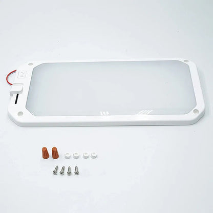 LED Roof Cabin Light 12V Interior Caravan Trailer Motorhome RV Boat Ceiling Lamp