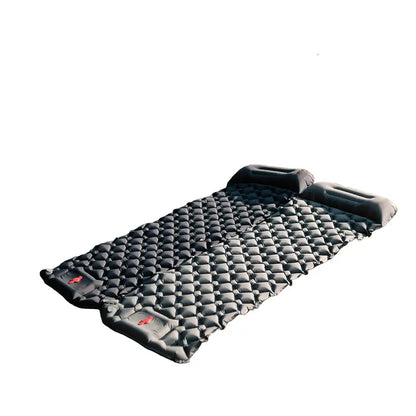 Inflatable Camping Mat with Pillow – Self-Inflating Mattress