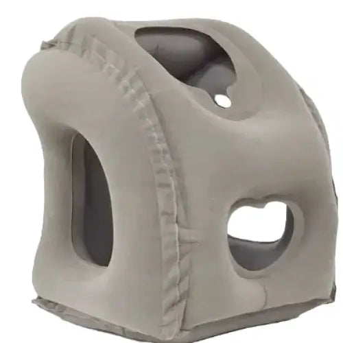 Inflatable Travel Neck Pillow with Chin Support