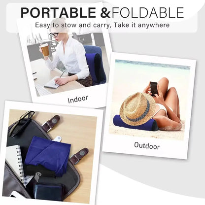 Inflatable Wedge Support Travel Pillow