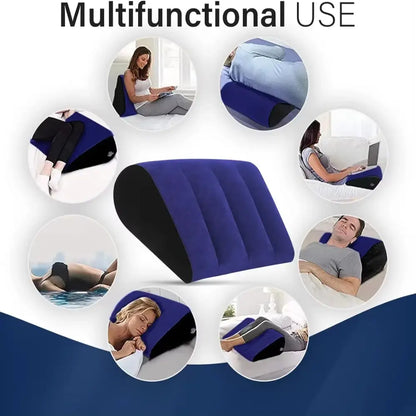 Inflatable Wedge Support Travel Pillow