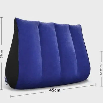 Inflatable Wedge Support Travel Pillow