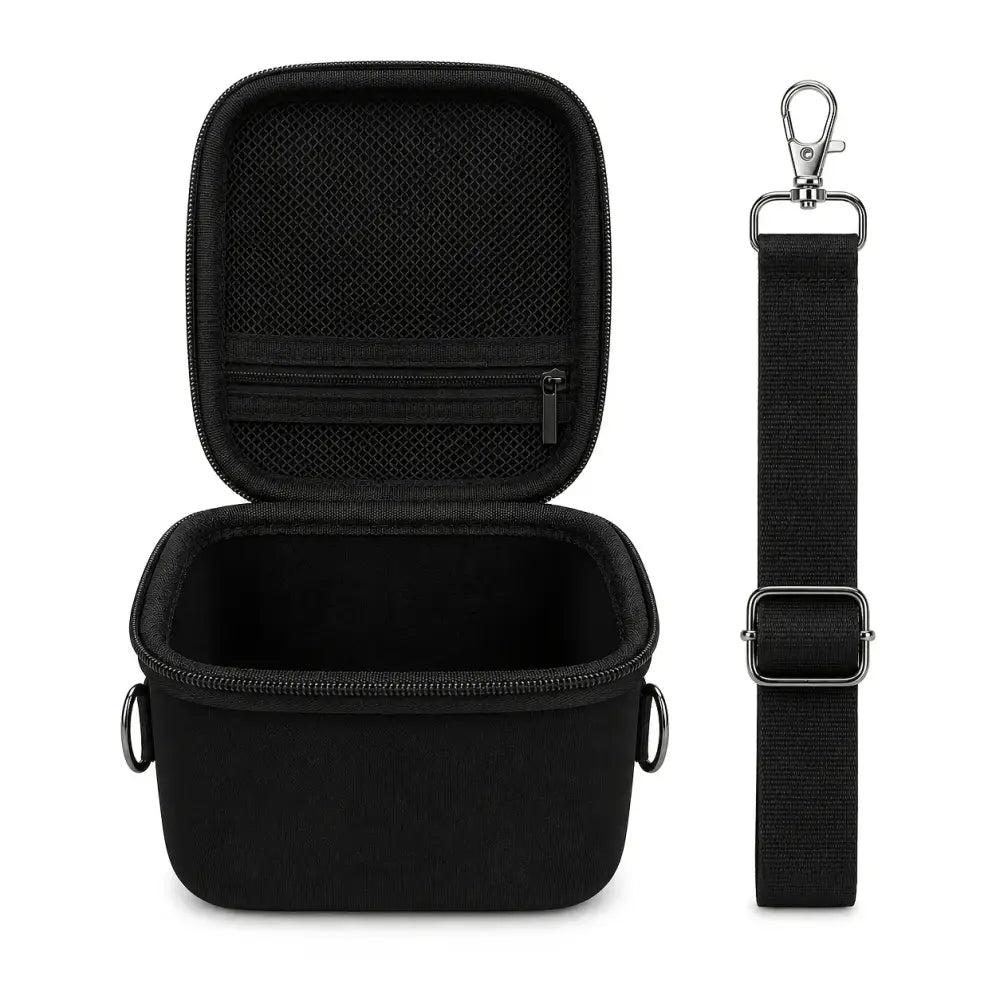 Instax Mini 12/11/9/8 EVA Hard Protective Camera Case with Shoulder Strap
