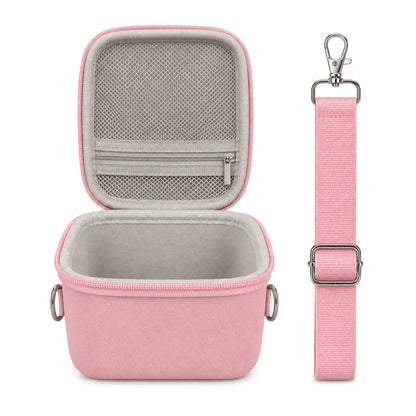 Instax Mini 12/11/9/8 EVA Hard Protective Camera Case with Shoulder Strap