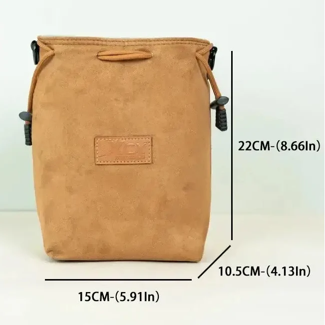 Waterproof Camera Travel Shoulder Bag for Instax Mini 12 & EVO, Canon, Nikon & Sony