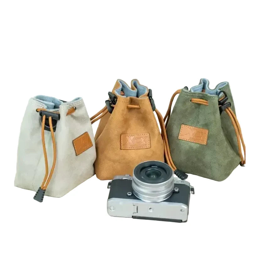 Waterproof Camera Travel Shoulder Bag for Instax Mini 12 & EVO, Canon, Nikon & Sony